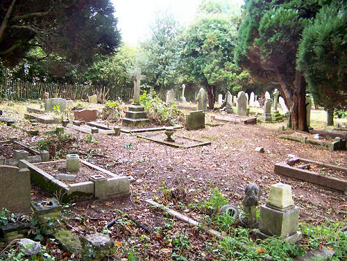 Cleared burial ground