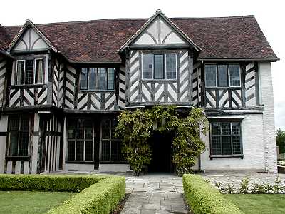 Blakesley Hall - frontage